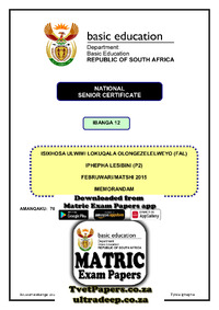 IsiXhosa FAL P2 Feb-March 2016 Memo.pdf